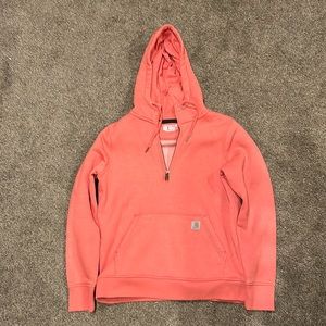 Carhartt womens 1/4 sweatshirt